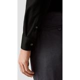 Eton - Overhemd - Zwart - 100% Katoen - Lange Mouw