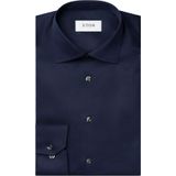 Eton - Contemporary Overhemd - Donkerblauw - Polyamide - Stretch Performance