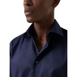 Eton - Contemporary Overhemd - Donkerblauw - Polyamide - Stretch Performance