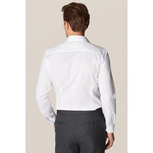 Eton - Overhemd - Effen Wit - Katoen - Slim Fit