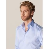 Eton - Katoen Overhemd - Lichtblauw - Slim Fit - Signature Twill