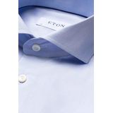 Eton - Overhemd - Lichtblauw - Katoen - Slim Fit - Cut Away