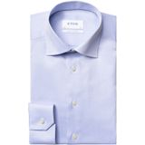 Eton - Overhemd - Lichtblauw - Katoen - Contemporary Fit