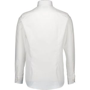 Eton - Overhemd - Wit - Katoen - Lange Mouwen