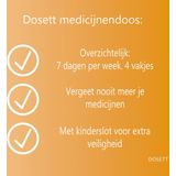 Dosett Medicator Dos Box - Medicijndoos voor 7 dagen - Pillendoosje