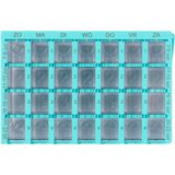 Dosett Medicator Dos Box - Medicijndoos voor 7 dagen - Pillendoosje