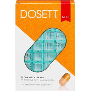 Dosett Medicator Dos Box - Medicijndoos voor 7 dagen - Pillendoosje