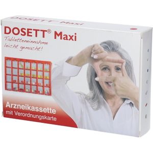 Dosett - Medicator - Doseerdoos - 7 Dagen - 4 Vakjes Per Dag - Kinderslot