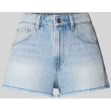 Gina Tricot - Denim Straight Regular Waist Short - Lichtblauw - Jeans