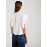 Blouse - Gevoerde Zoom - Effen - Viscose - Normale Pasvorm