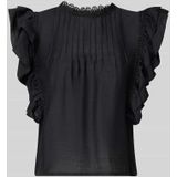 Gina Tricot - Top - Zwart - Mouwloos - Ronde Hals