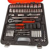 Bahco - S106 Dopsleutelset - 106-delig - Gelegeerd Staal - Matte Afwerking