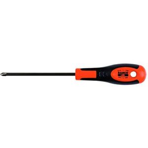 Bahco - Phillips-Schraubendreher mit gummiertem Griff, PH1 x 100 mm