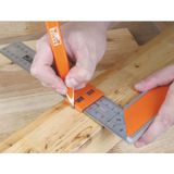 Bahco - Timmermanswinkelhaak - Roestvrij Staal - 300 Mm