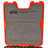 Bahco S800 77-delige Dopsleutelset - 1/4"" 1/2