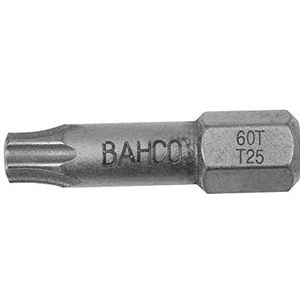 Bahco 60T/T30 Torsion bits voor Torx-schroeven 25 mm T30 10 stuks, 0 W, 0 V