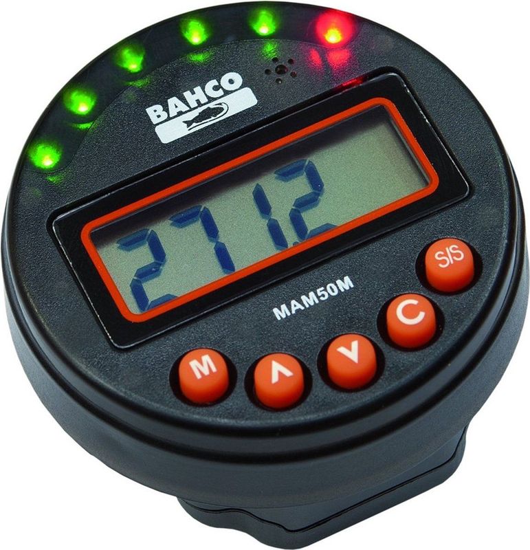 Bahco - Digitale Hoekmeter - Met Magneet - 0°-360° - Nauwkeurigheid ±2%