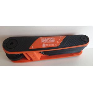 Bahco inbussleutelset 6-kant kogelk 2.5-1 | BE-9776B