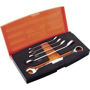 Bahco 1RM/S5 Steek-ringsleutelratelset 5-delig Sleutelbreedte (metrisch) (alleen voor ADT) 8 - 19 mm