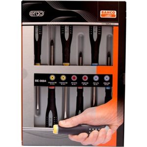 Bahco ergo  schroevendraaier set 6d gleuf-ph-pz | BE-9884