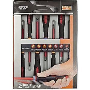 Bahco ergo  schroevendraaier set 7d incl.tester | BE-9889S