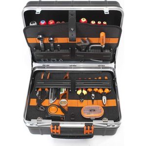 Bahco - 4750RCW011BNL - Gereedschapskoffer - 55 Delig - Rubber - Met Wielen