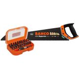 Bahco Ergo Handzaag + 31-delige Bitset