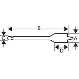 Bahco Houtboor Voor Machine - 32 Mm Speedboor - 9529-32