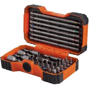 Bahco Bit-Set 35-teilig - mit langen und kurzen Bits sowie Bit-Spitzen und Adaptern