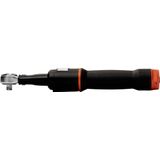 Klick Drehmomentschlüssel 1/4 Zoll 3 - 15 Nm Umschaltkopf Vierkant 74WR-15 - Bahco
