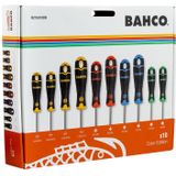 Bahco - B219.010RB - Schroevendraaierset - Gekleurd - 10-delig