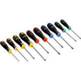 Bahco - B219.010RB - Schroevendraaierset - Gekleurd - 10-delig