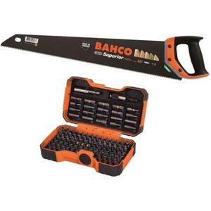 Bahco Handzaag superior + bitset | 100 delig | 2600-22-59/S100BC - 2600-22-59/S100BC