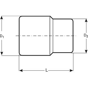 Bahco - 1/2´´ 12-punts Extra Lange Dop - 24 Mm - Gelegeerd Staal - Hoogglans Gepolijst