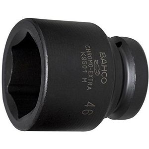 Bahco - 1-1/2 Kraft-Steckschlüssel-Einsatz, Sechskant, 95 mm, phosphatiert