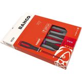 Bahco - ERGO™ VDE Geïsoleerde Schroevendraaierset - 7 Stuks - Zwarte Oxide Punt