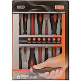 Bahco - ERGO™ VDE Geïsoleerde Schroevendraaierset - 7 Stuks - Zwarte Oxide Punt