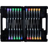 Bahco 706-5 - Precisie Schroevendraaierset 24-delig - Kunststof Doos - Hoogwaardig Staal