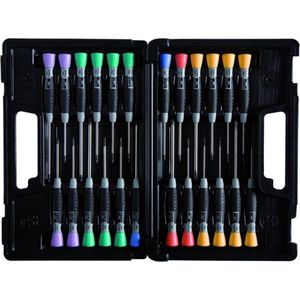 Bahco 706-5 - Precisie Schroevendraaierset 24-delig - Kunststof Doos - Hoogwaardig Staal