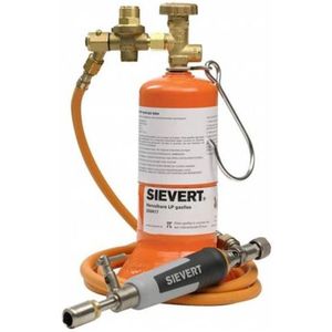 Sievert Soldeerset fles, slang, handgreep, brander - 200462 200462