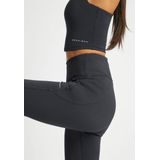 Röhnisch - Flattering High Waist Trainingsbroek - Dames - Zwart - Katoen