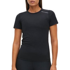 Röhnisch - Jacquard Training T-Shirt - Dames - Zwart - 88% Gerecycled Polyester