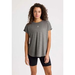 RÖHNISCH - motion loose tee - Training t-shirt korte mouw dames - Grijs