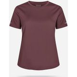 RÖHNISCH - team logo tee - Trainingsshirt - Paars - Korte Mouw