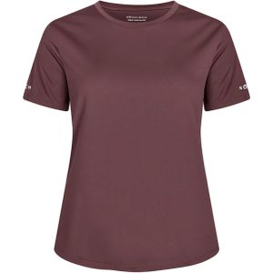 RÖHNISCH - team logo tee - Trainingsshirt - Paars - Korte Mouw