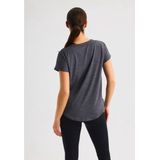 Röhnisch - Motion Tee - T-shirt - Zwart - Korte Mouw - Dames
