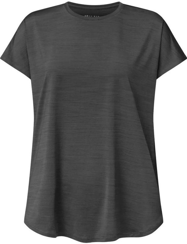 Röhnisch - Motion Tee - T-shirt - Zwart - Korte Mouw - Dames