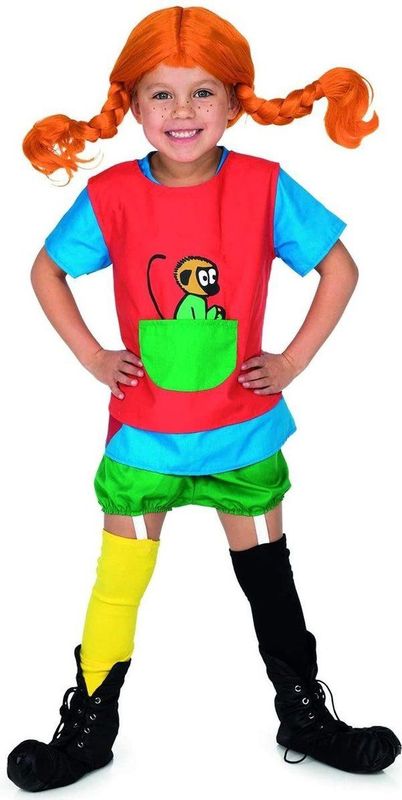 Micki Pippi langkous pruik