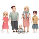 Lundby Set - Poppenhuisfamilie 'Charlie' (5-Delig)