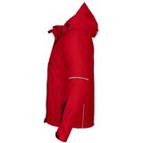 Projob - 3413 - Gevoerde Softshell Damesjas - Rood - 100% Polyester